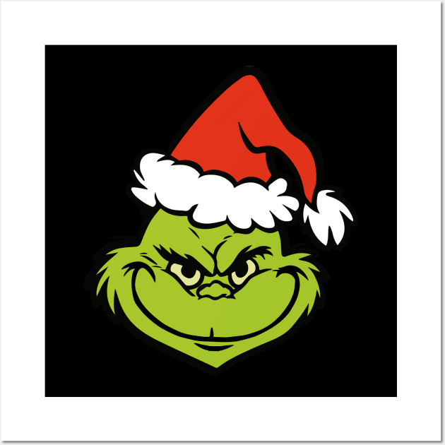 Grinch Wall Art by Bennybest